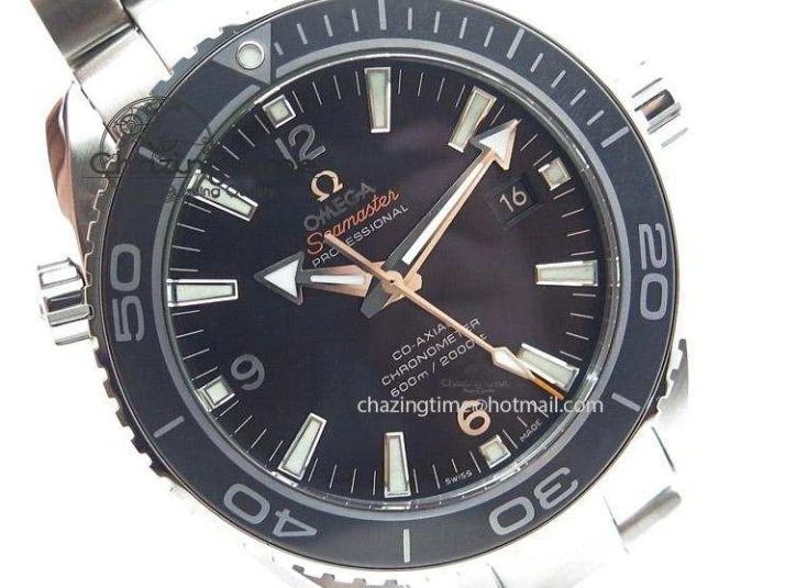 1221 Planet Ocean Professional Ceramic Bezel 45mm 1:1 Noob Best Edition on SS Bracelet A Attractive 8289